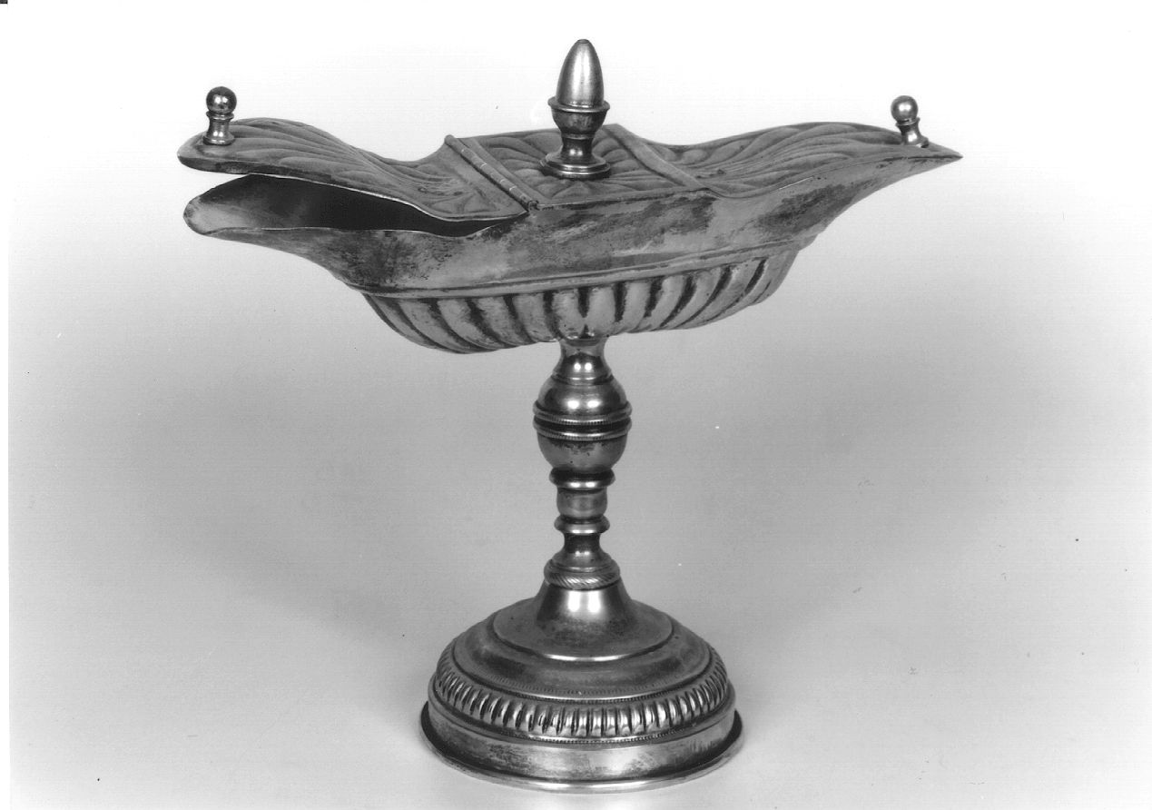 navicella portaincenso - ambito parmense (fine/inizio secc. XIX/ XX)