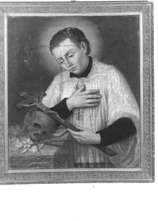 San Luigi Gonzaga (dipinto) di Tussi Paolo (sec. XIX)