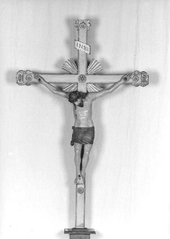 crocifisso - ambito emiliano (primo quarto sec. XV, sec. XIX)