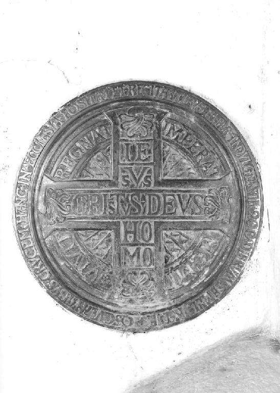 tondo indulgenziale - produzione italiana (sec. XX)