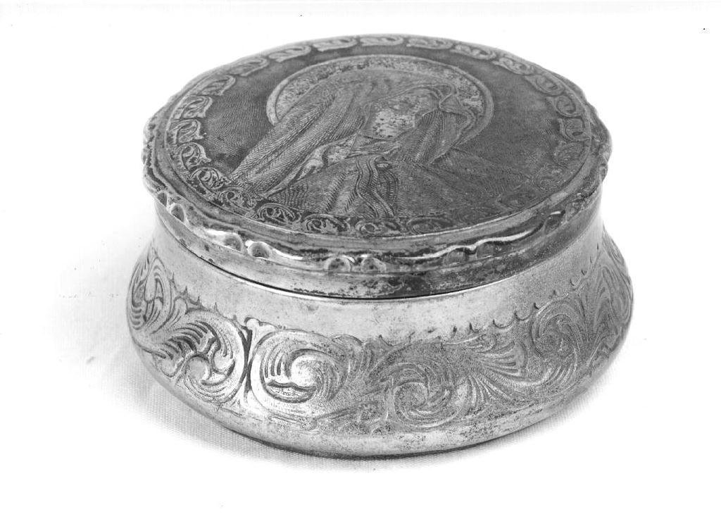 teca eucaristica - ambito emiliano (sec. XIX)