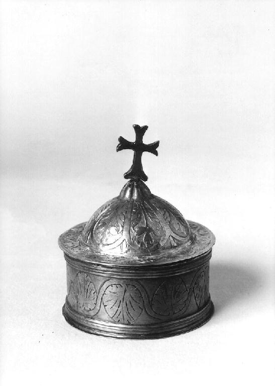 pisside da viatico - ambito parmense (sec. XIX)