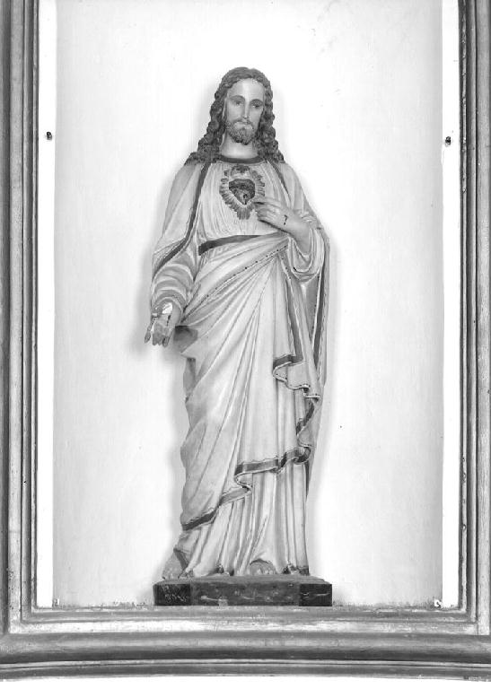 Sacro Cuore di Gesù (statua) - produzione faentina (prima metà sec. XX)