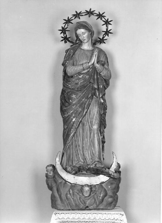 Immacolata Concezione (statua) - ambito emiliano (prima metà sec. XIX)