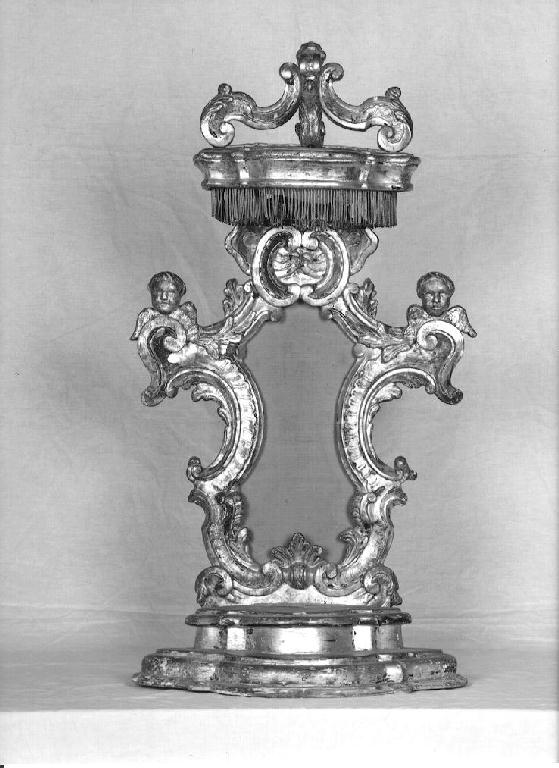 tronetto per esposizione eucaristica - ambito parmense (metà sec. XVIII)