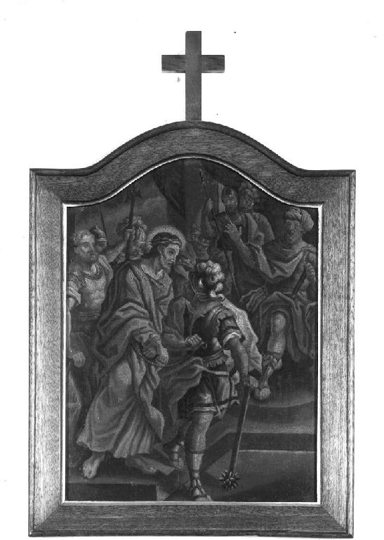 stazioni della Via Crucis (dipinto, insieme) - ambito parmense (seconda metà sec. XVIII)