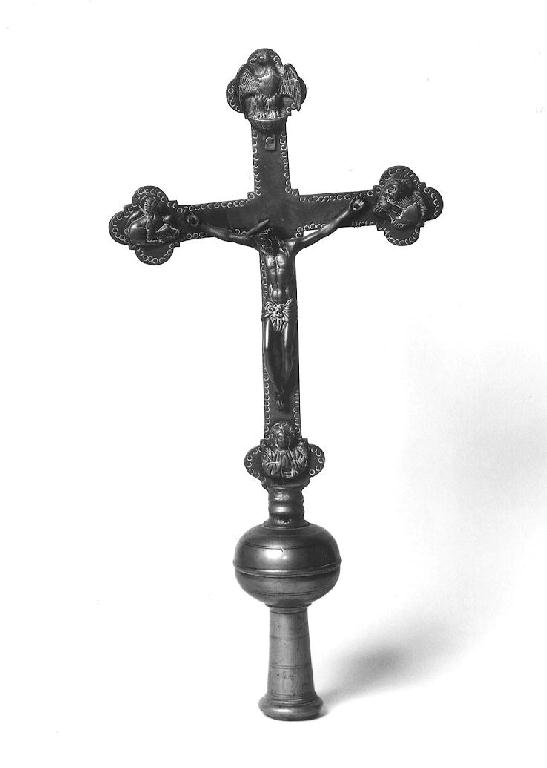 croce processionale - ambito emiliano (sec. XVI)