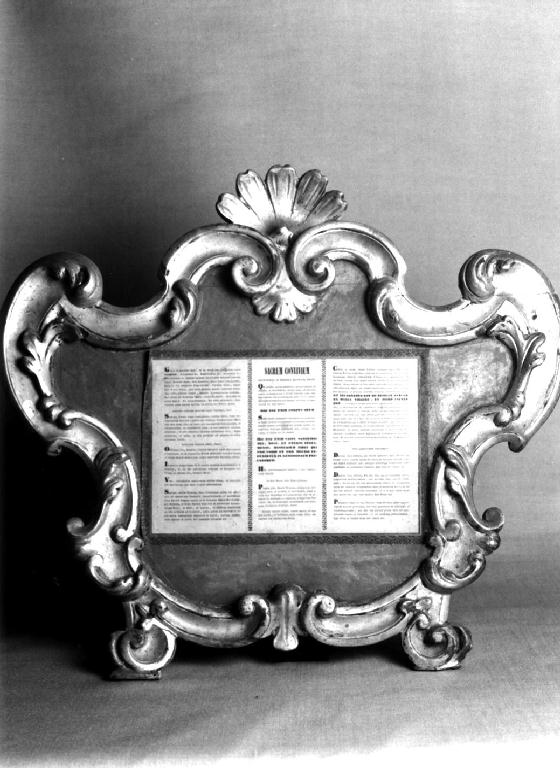 cartagloria, serie - ambito emiliano (sec. XVIII)