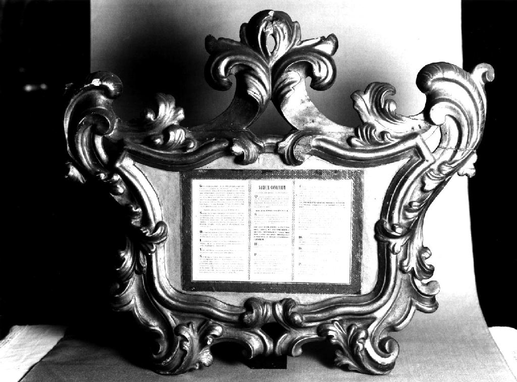 cartagloria, serie - ambito parmense (sec. XVIII)