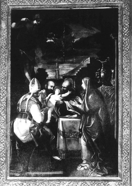 presentazione di Gesù al tempio (pala d'altare) di Nasini Antonio (sec. XVII)