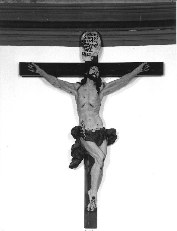 crocifisso - ambito emiliano (prima metà sec. XVIII)