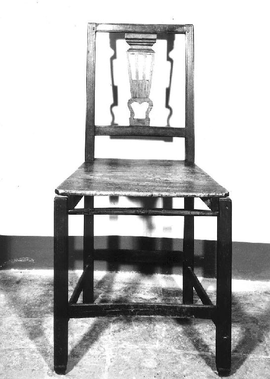 sedia - ambito italiano (metà sec. XIX)