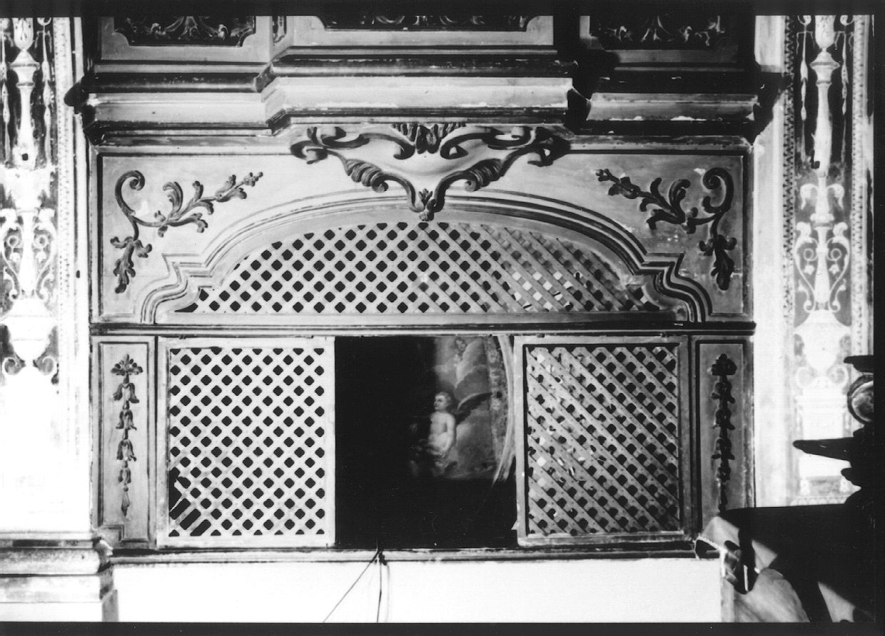 tribuna, serie - ambito parmense (prima metà sec. XVIII)