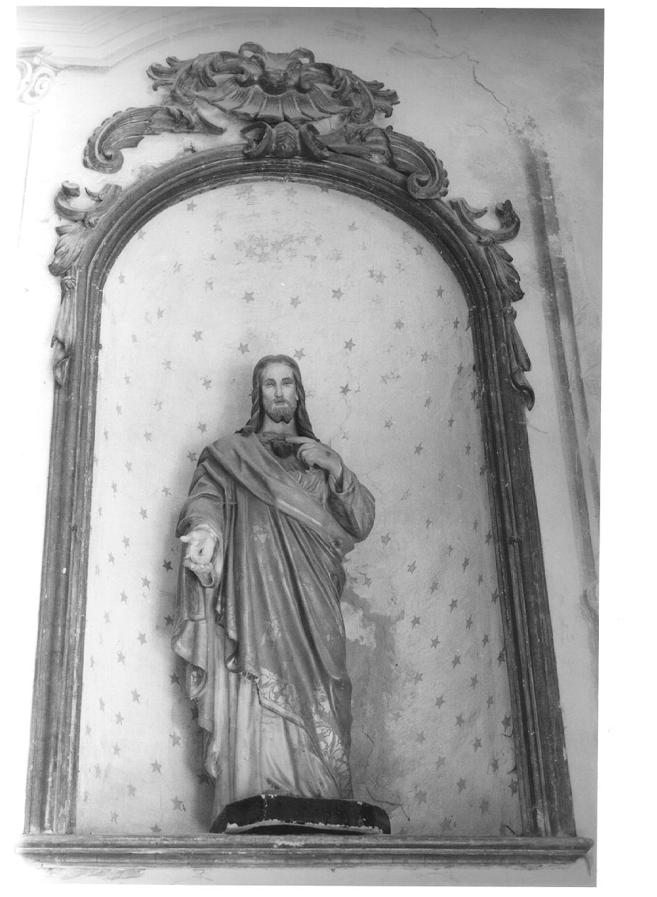 Sacro Cuore di Gesù (statua) - produzione Italia settentrionale (prima metà sec. XX)