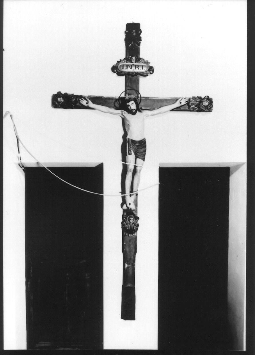 croce processionale - ambito parmense (sec. XIX)