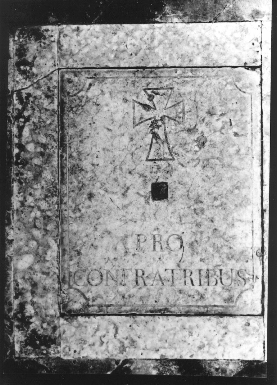 lapide tombale, serie - ambito parmense (sec. XVIII)