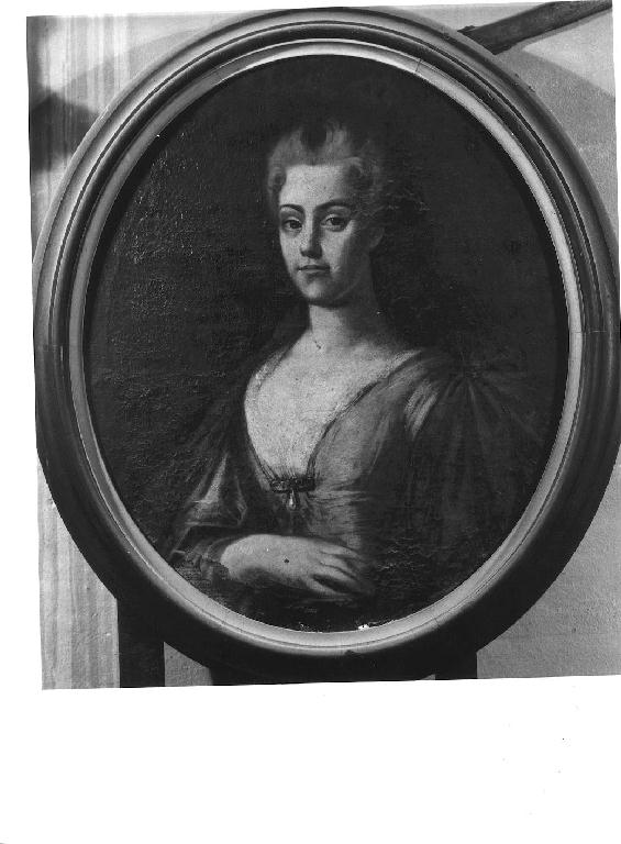 ritratto di dama (dipinto) - ambito emiliano (primo quarto sec. XVIII)