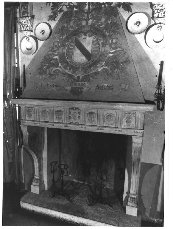 mostra di camino - ambito veneto (metà sec. XVI)