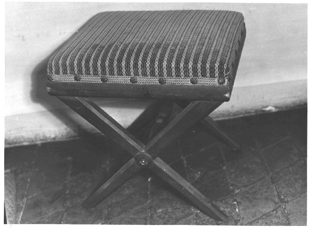 sgabello, serie - ambito parmense (sec. XIX)