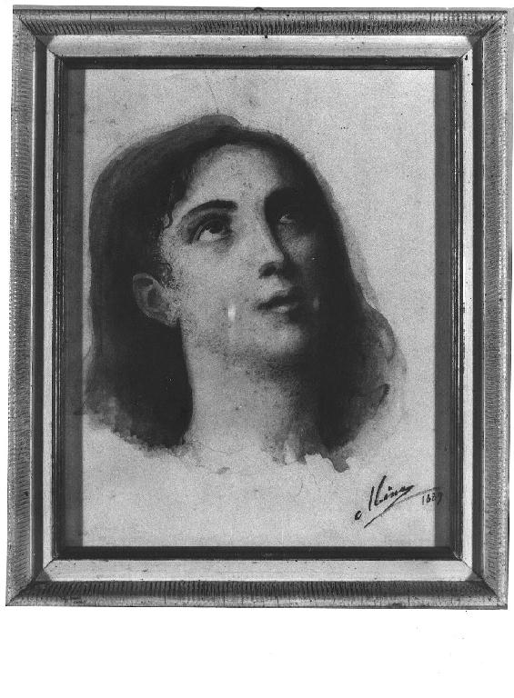 ritratto di donna (dipinto) di Mina (sec. XIX)
