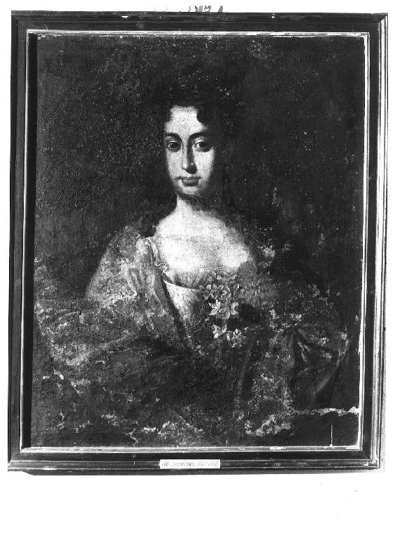 ritratto di dama (dipinto) - ambito emiliano (ultimo quarto sec. XVII)