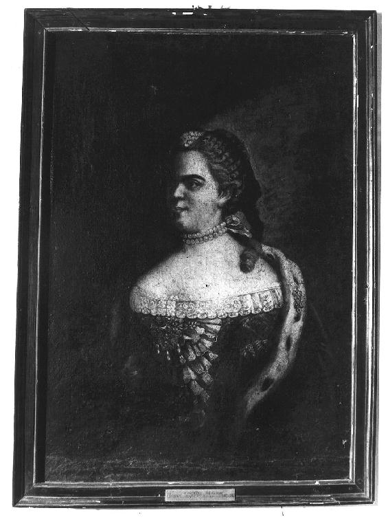 ritratto di Luise Elisabeth, duchessa di Parma (dipinto) - ambito parmense (metà sec. XVIII)