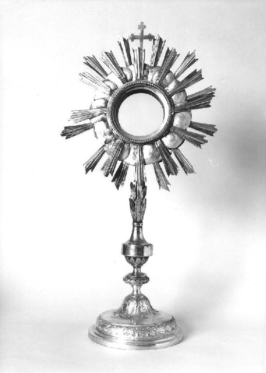 ostensorio - ambito parmense (primo quarto sec. XIX)