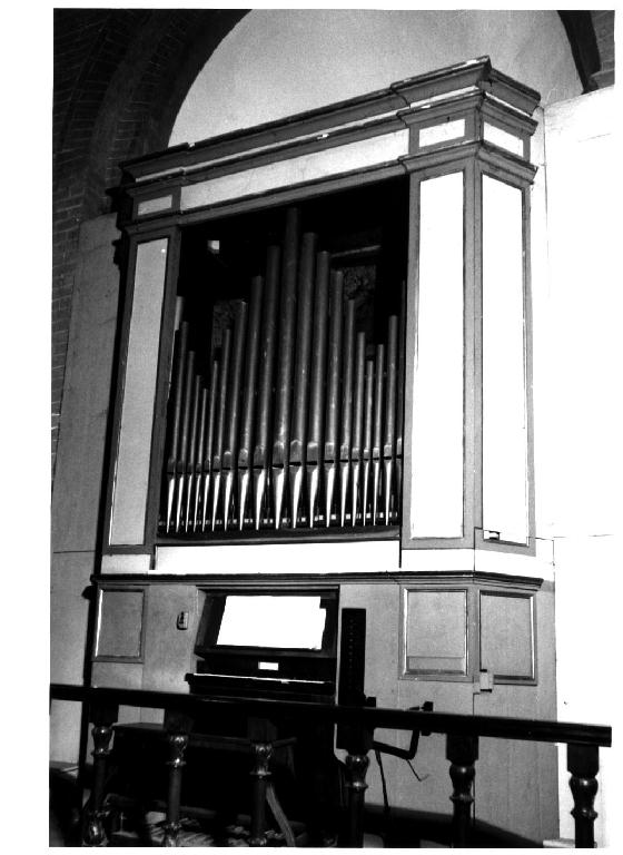 cassa d'organo, opera isolata - ambito parmense (sec. XIX)
