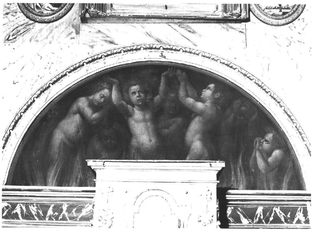 Anime del Purgatorio (dipinto) di Conti Giovanni Maria detto Della Camera (sec. XVII)