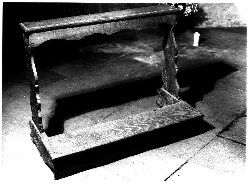 inginocchiatoio, serie - ambito parmense (sec. XIX)