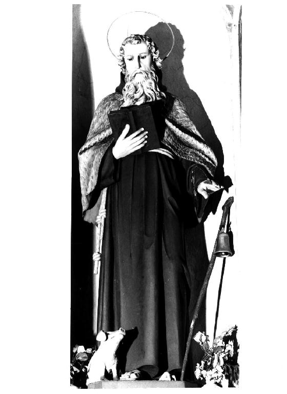 Sant'Antonio Abate (statua, opera isolata) - ambito trentino (primo quarto sec. XX)