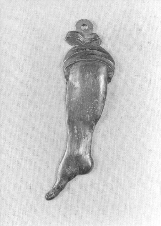 ex voto antropomorfo - ambito emiliano (sec. XVIII)