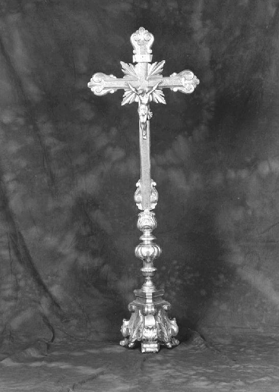 croce d'altare - ambito parmense (seconda metà sec. XVIII)