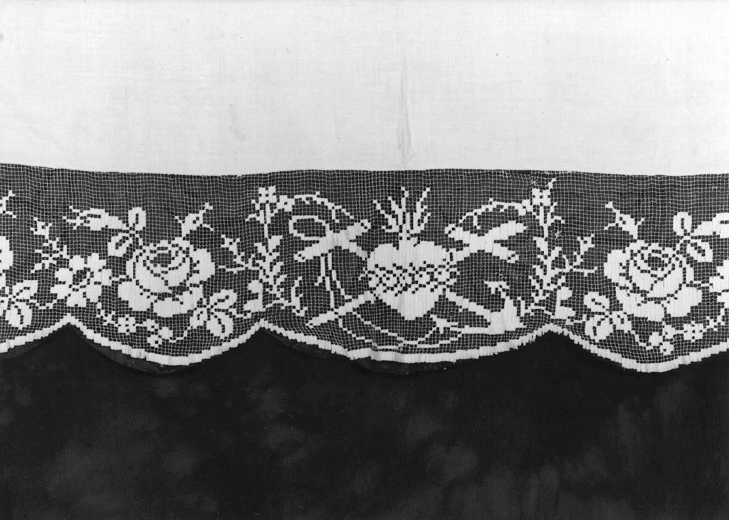 tovaglia d'altare - ambito emiliano (inizio sec. XX)