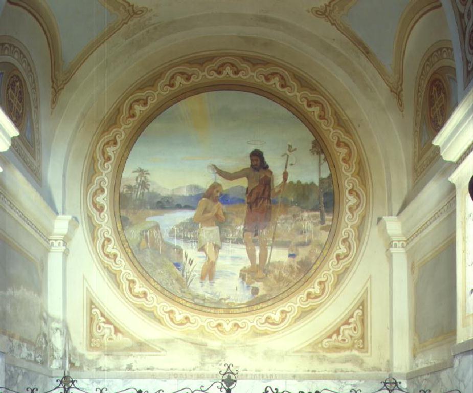 Battesimo di Cristo (dipinto) di Barilli Latino (ultimo quarto, metà sec. XVIII, sec. XX)