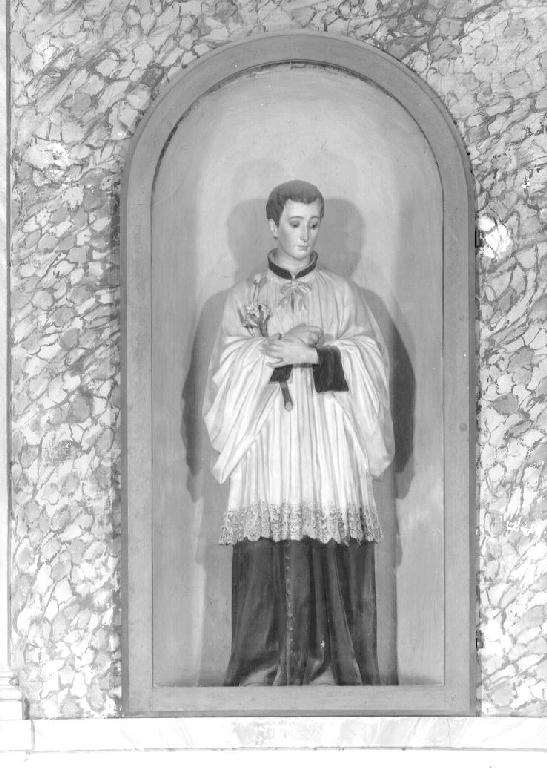 San Luigi Gonzaga (statua) - produzione faentina (inizio sec. XX)