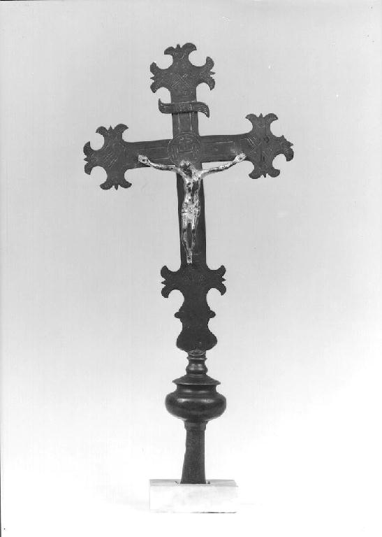 croce processionale - ambito emiliano (sec. XVI)