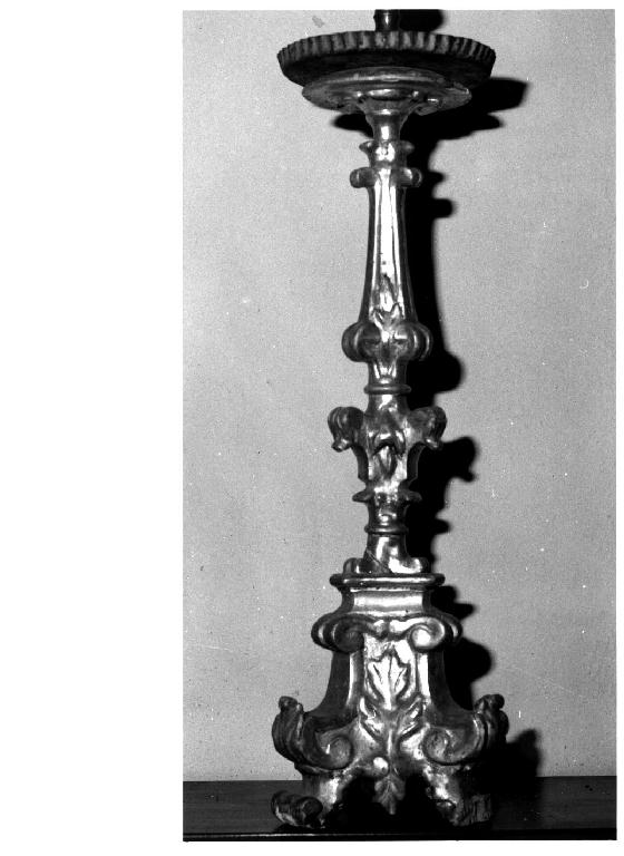 candelabro, serie - ambito parmense (sec. XVIII)