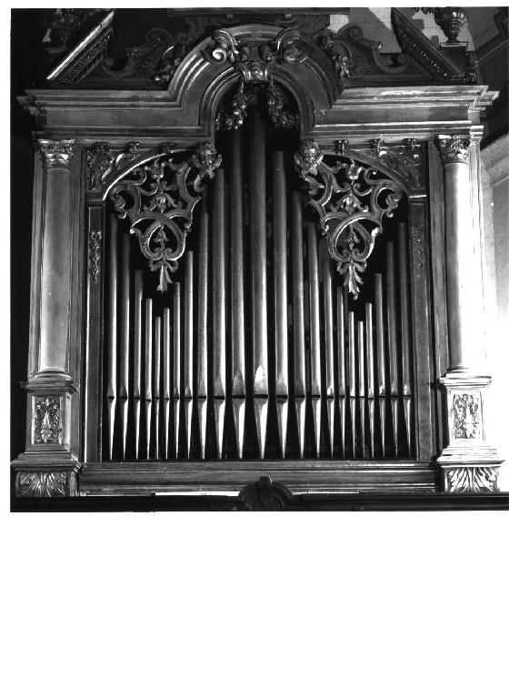 cassa d'organo di Ferrari Giulio Cesare, Chiesa Sebastiano (secc. XVII/ XVIII)