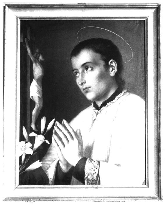 San Luigi Gonzaga (immagine devozionale) - produzione Italia settentrionale (sec. XX)