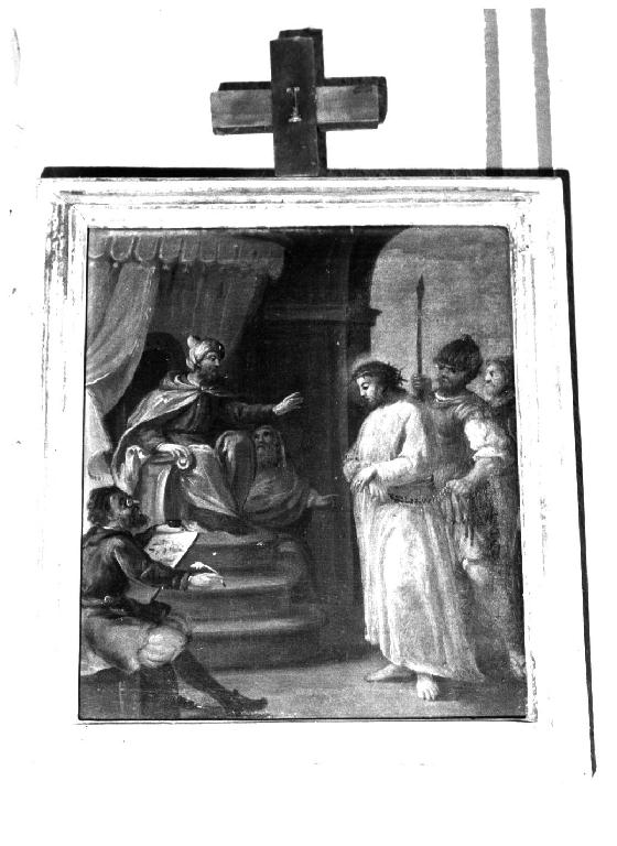 stazioni della Via Crucis (dipinto, ciclo) di Ferrari Paolo (sec. XVIII)