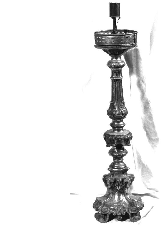 candelabro, serie - ambito parmense (sec. XVIII)