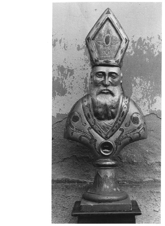 reliquiario - a busto - ambito parmense (sec. XVIII)