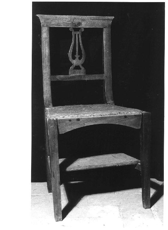 sedia-inginocchiatoio - ambito parmense (sec. XIX)