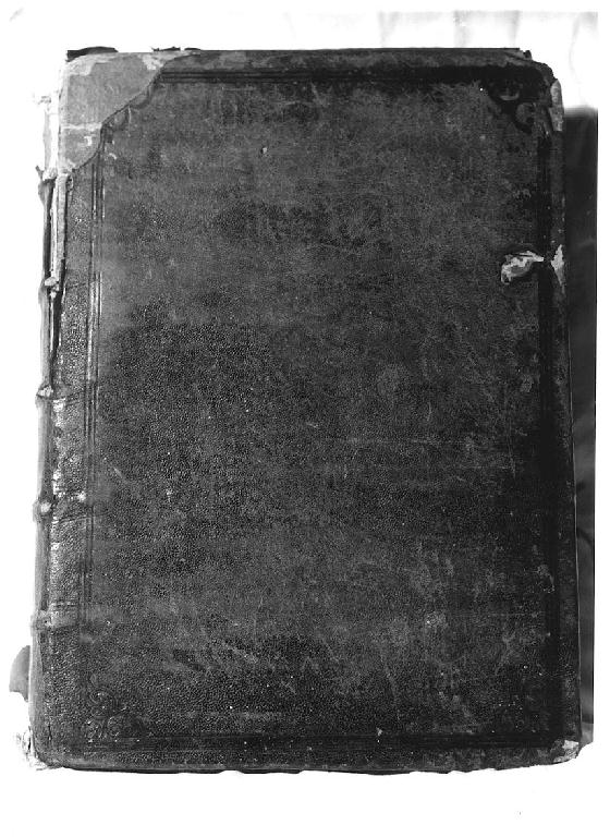 coperta di libro liturgico - ambito parmense (?) (sec. XIX)