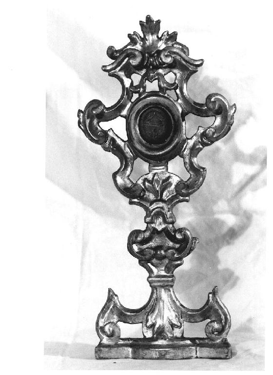 reliquiario - a ostensorio - ambito parmense (sec. XVIII)