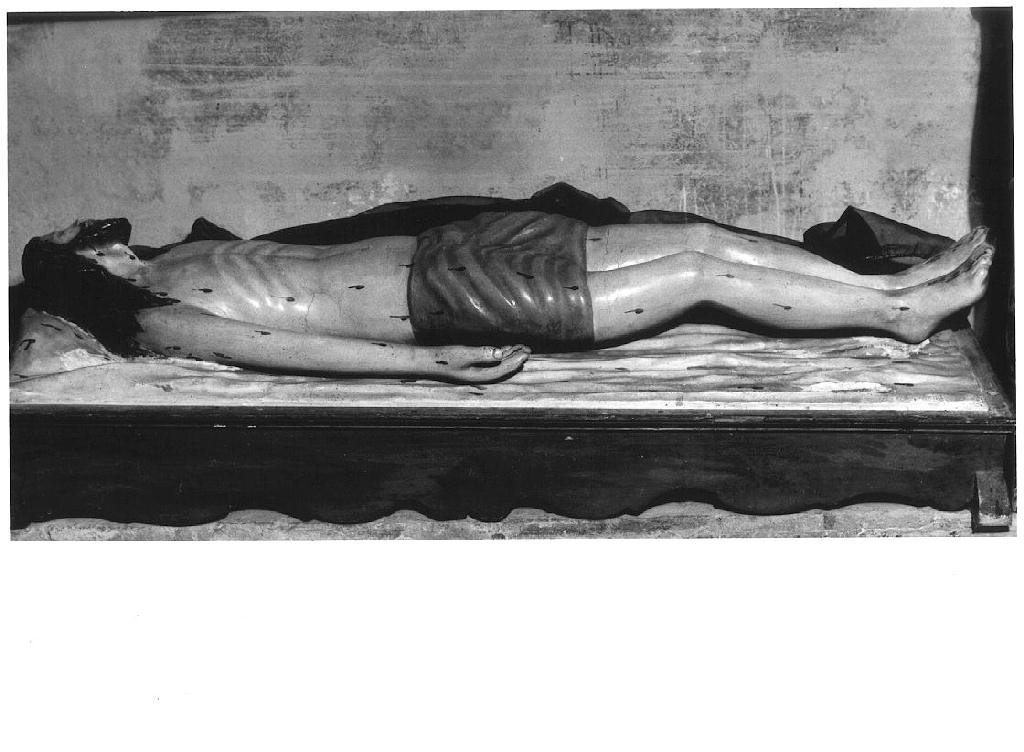 Cristo deposto dalla croce (statua) - ambito parmense (fine/inizio secc. XVIII/ XIX)
