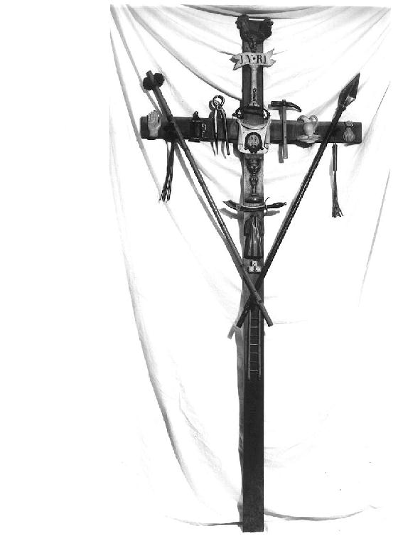 croce processionale - ambito parmense (sec. XIX)