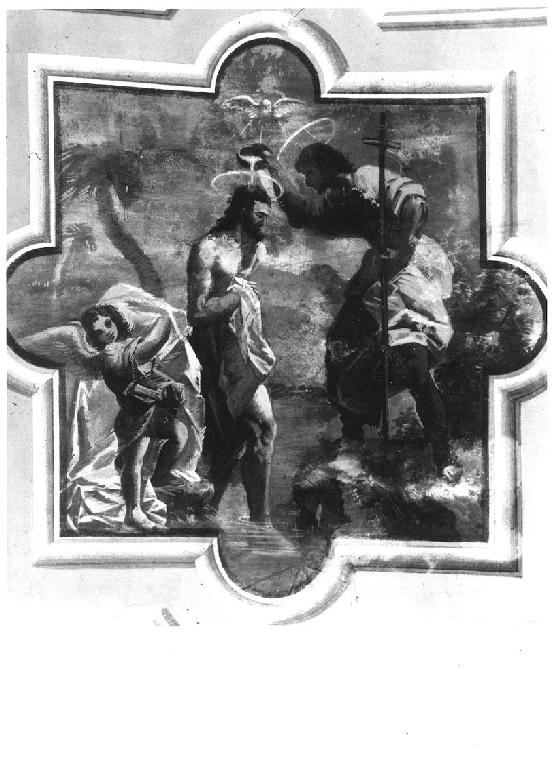 Battesimo di Cristo (dipinto) di Furlotti Pietro (sec. XX)