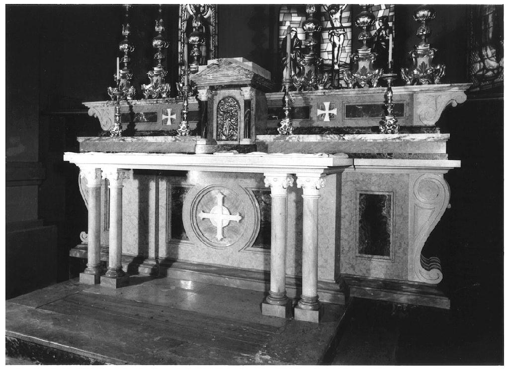 altare maggiore - ambito lucchese, ambito parmense (sec. XX)